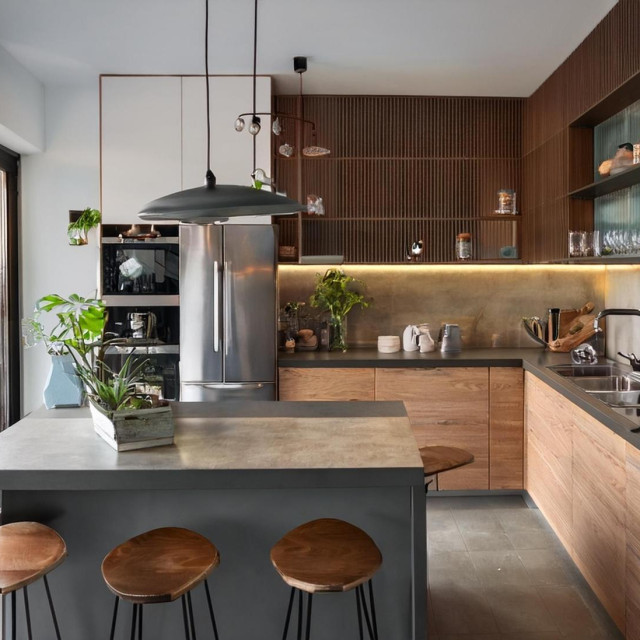 Moderna kuhinja/Ilustracija