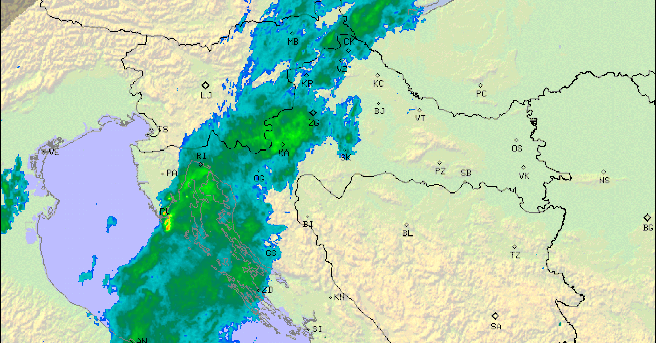 DHMZ za velik dio Hrvatske upalio narančasti meteoalarm, stiže nevrijeme: Evo kad kreće i gdje će biti najgore