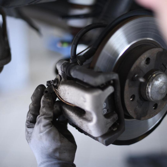 Provjera kočnica (ilustracija)