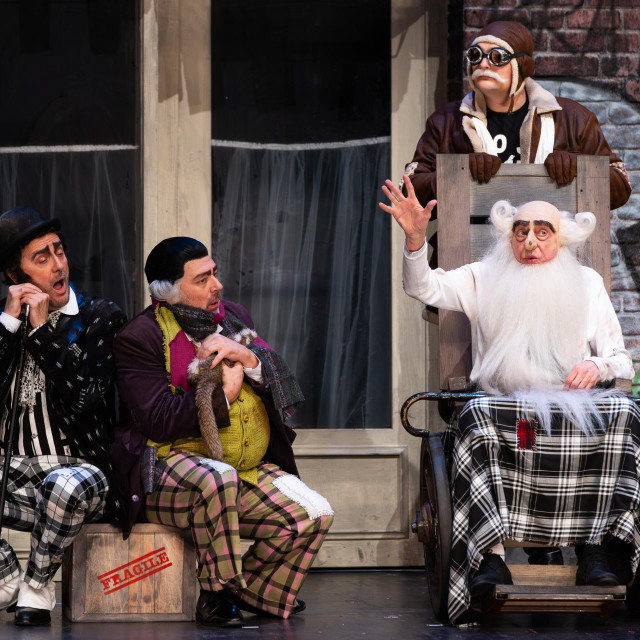 Predstava Marija Kovača Alan Ford u kojoj je mnoštvo poznatih glumaca