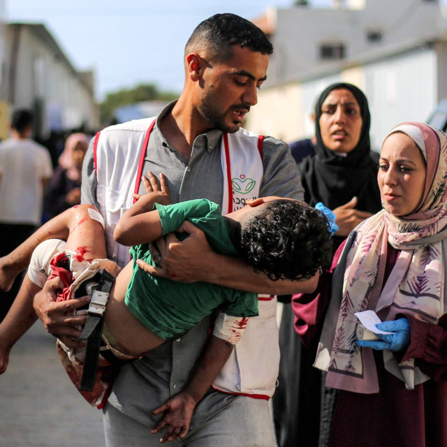 Ozlijeđeno dijete iz Gaze