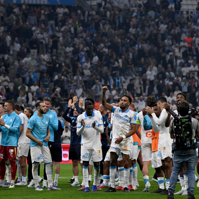 Slavlje igrača Marseillea