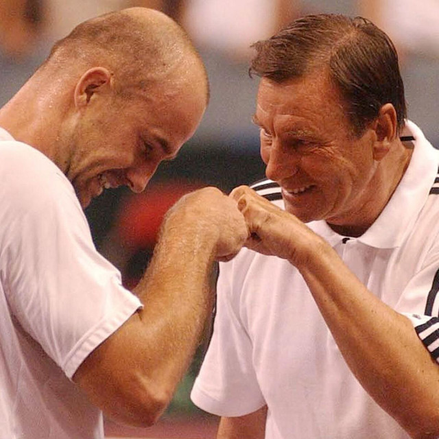 Nikola Pilić i Ivan Ljubičić