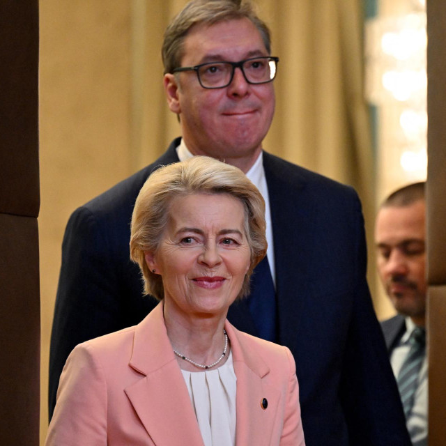 Aleksandar Vučić i Ursula von der Leyen