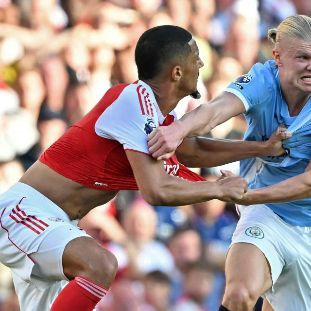 William Saliba i Erling Haaland