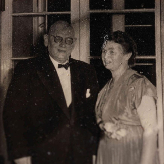 Wilhelm Knehe sa suprugom Ernom