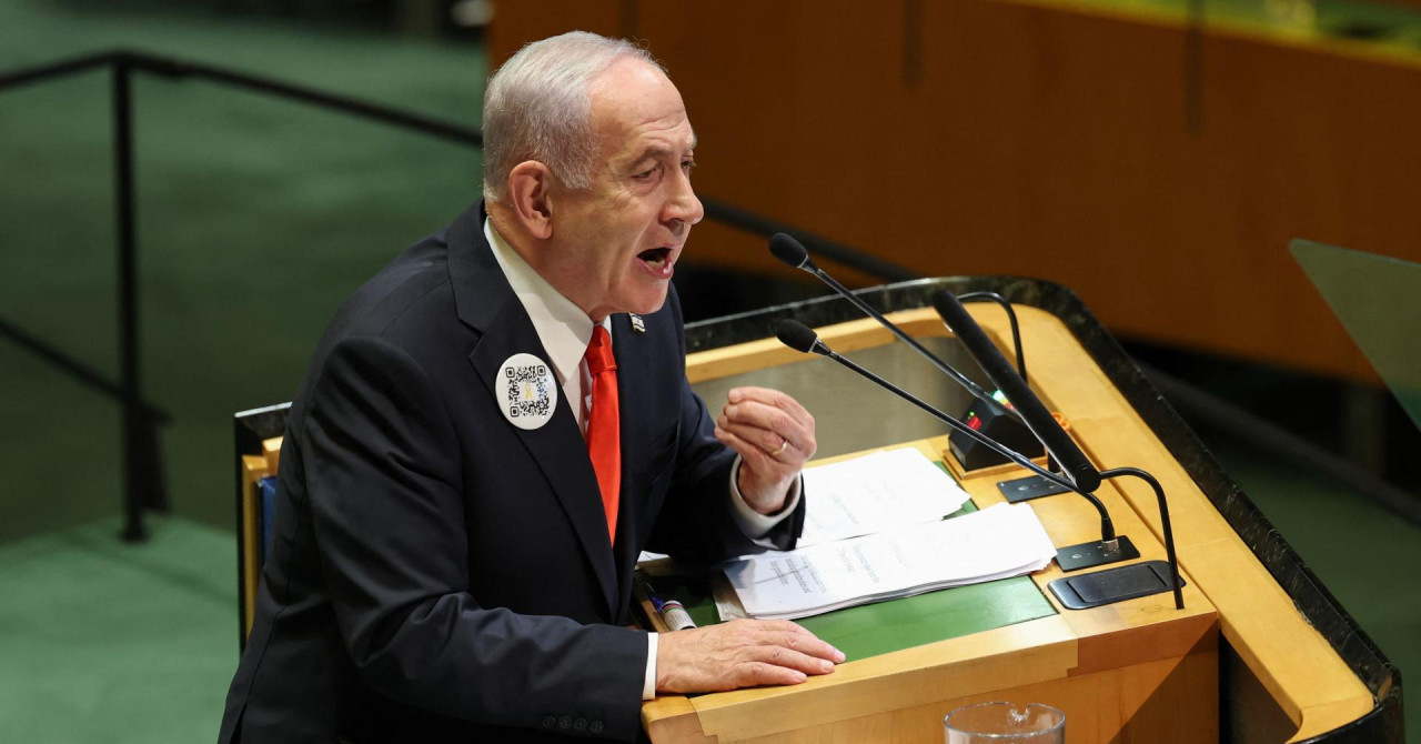 VIDEO Netanyahu izašao za govornicu, orili se zvižduci i navijanje, deseci delegata demonstrativno napustili dvoranu