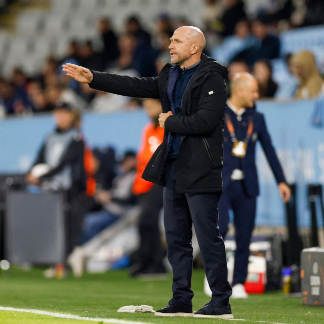 Henrik Rydstrom na utakmici s Ludogorcem