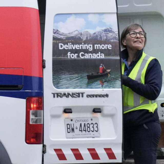 Kanadski poštari u štrajku, ilustrativna fotografija