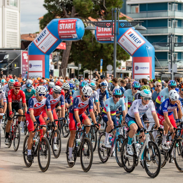 Start devetog izdanja utrke u Biogradu na Moru