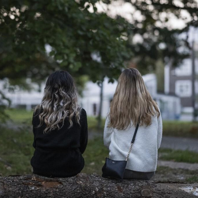 Dvije tinejdžerice u Örebru, ilustracija