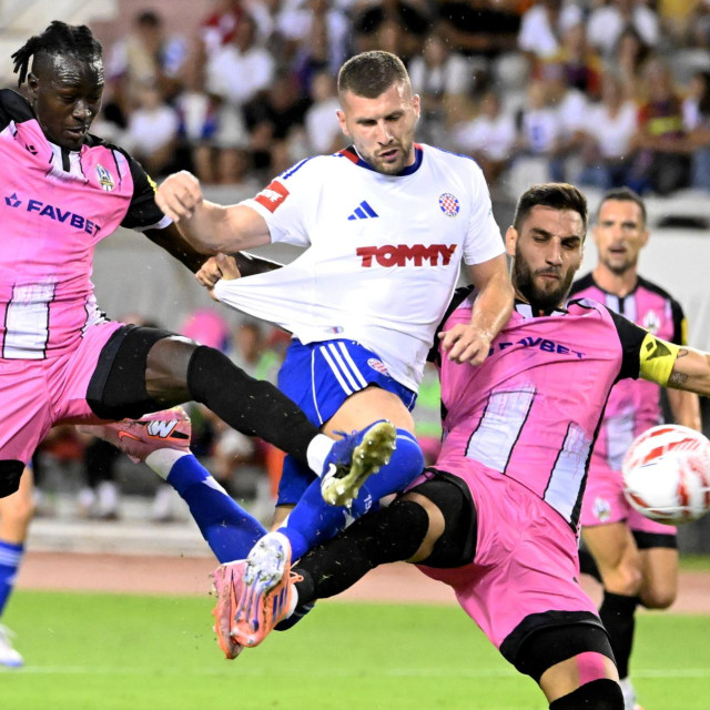 Ante Rebić i Denis Kolinger u duelu