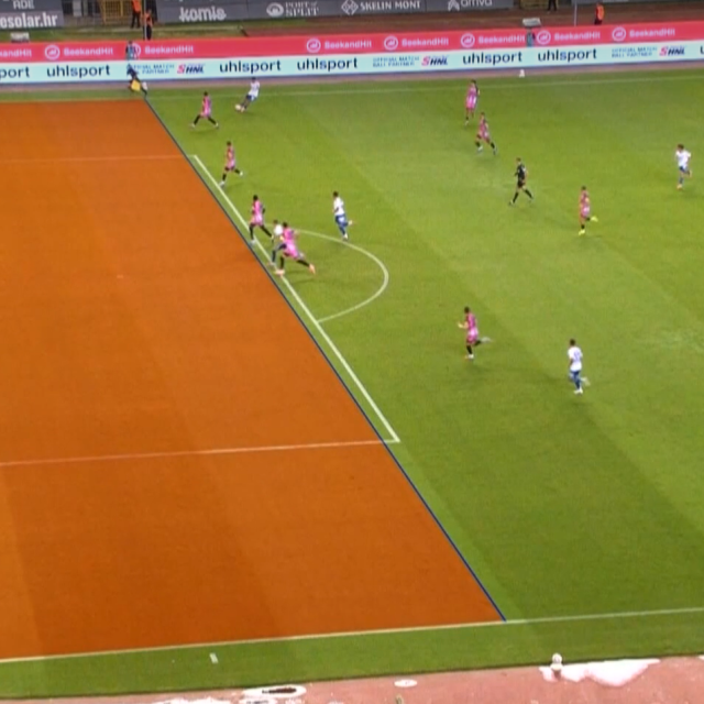 Hajduk - Lokomotiva snimka iz VAR sobe