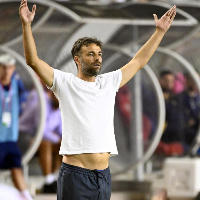 Trener Hajduka Gonzalo Garcia