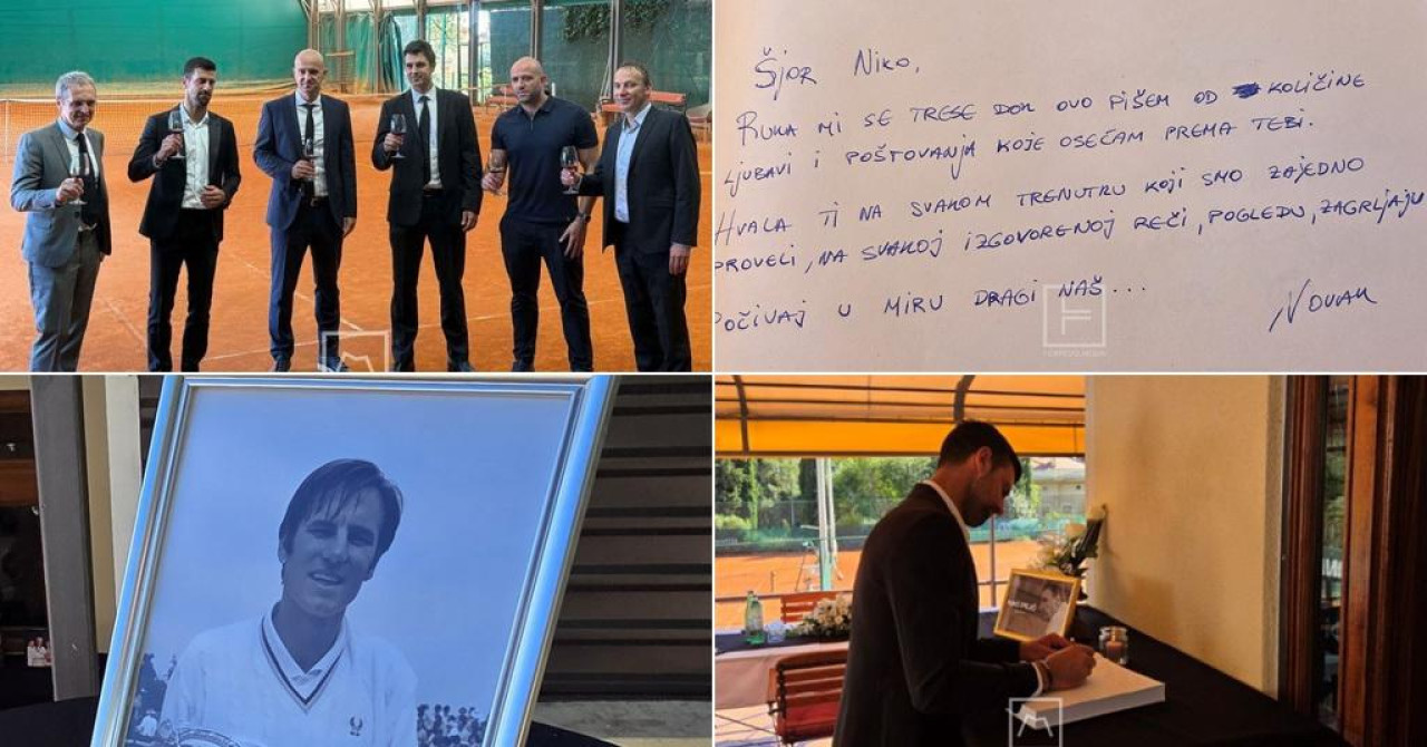 VIDEO Legende ispratile Nikolu Pilića na zadnji počinak, pogledajte Đokovićev govor i emotivnu poruku: ‘Ruka mi se trese dok ovo pišem...‘