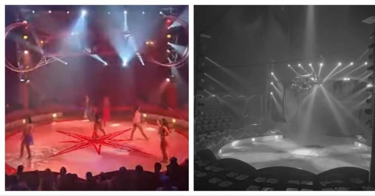 Publika potresena, unatoč hitnoj intervenciji nije joj bilo spasa. Pala je s pet metara visokog trapeza u cirkusu