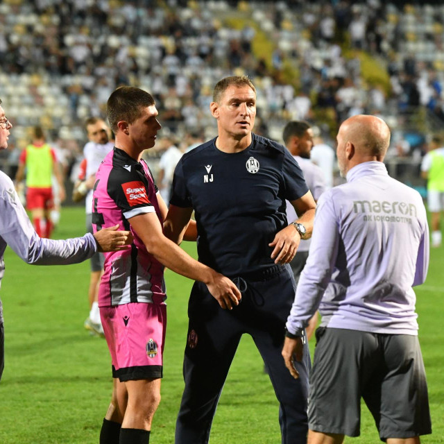 Nikica Jelavić na Poljudu, gdje je njegova Lokomotiva izgubila 0:2