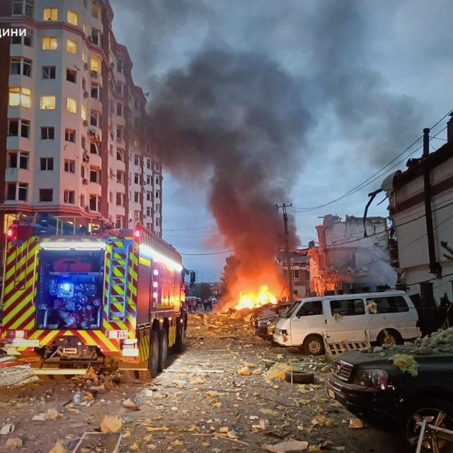 Posljedice zračnog napada na Kijev