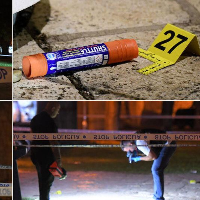 Policijski očevid na mjestu tragedije u Šibeniku