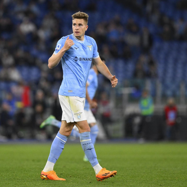 Toma Bašić u dresu Lazija (arhiva)