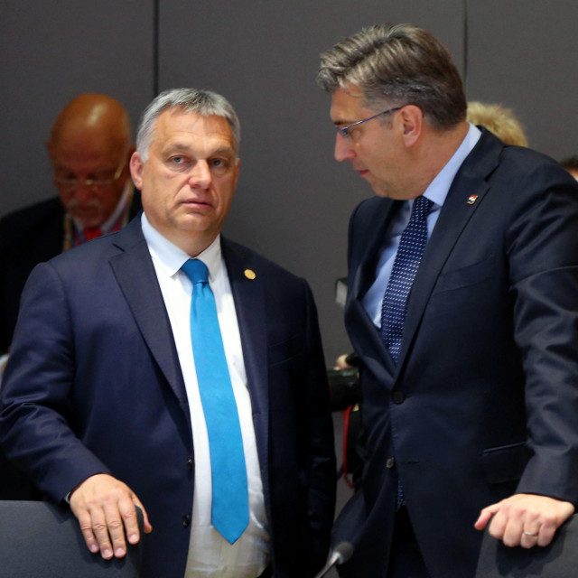 Viktor Orban i Andrej Plenković