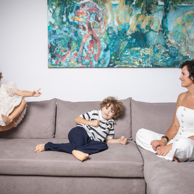 Krunoslava Ivanković Peulja i njezina djeca