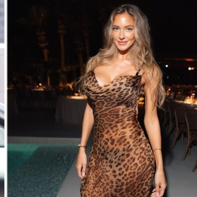 Sacha Baron Cohen i Hannah Palmer