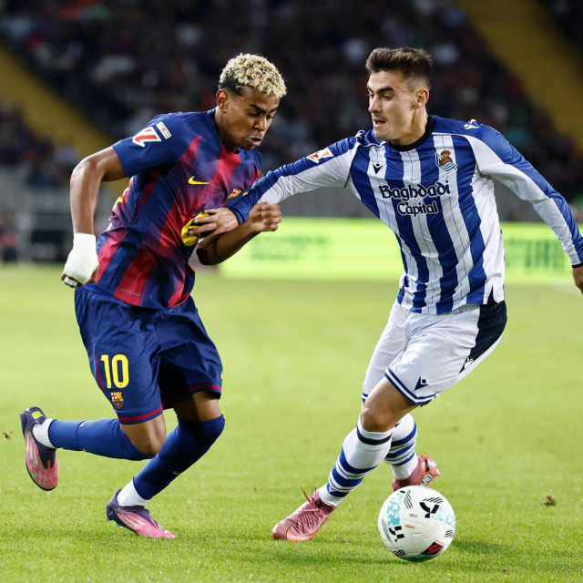 Lamine Yamal i Ander Barrenetxea