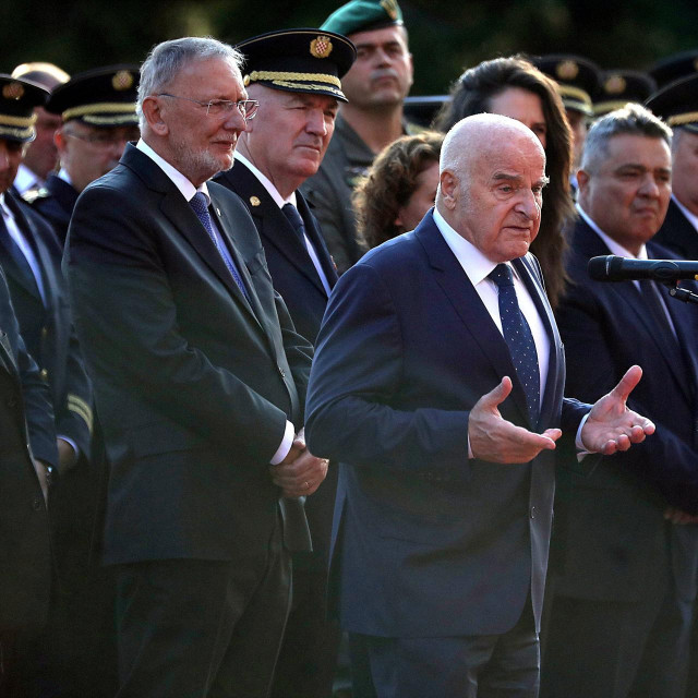 Mladen Markač, Davor Božinović, Nikola Milina i Ivan Jarnjak