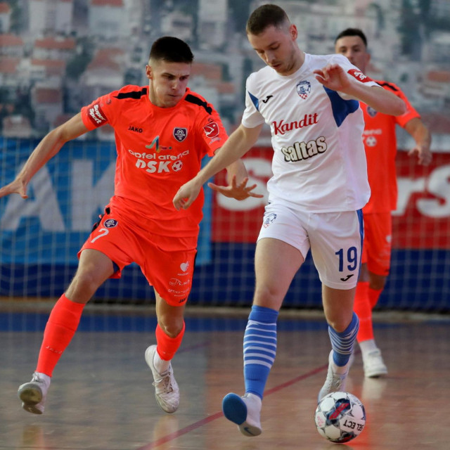 Makarska, 290925.
Dvorana GSC.
Finale futsal Superkupa, utakmica izmedju MNK Novo Vrijeme i MNK Osijek.