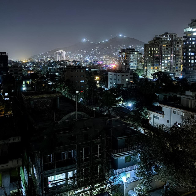 Pogled na Kabul, glavni grad Afganistana