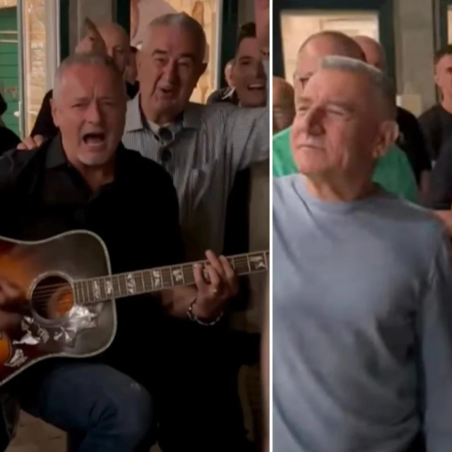 Prizor iz imotske konobe Fabo