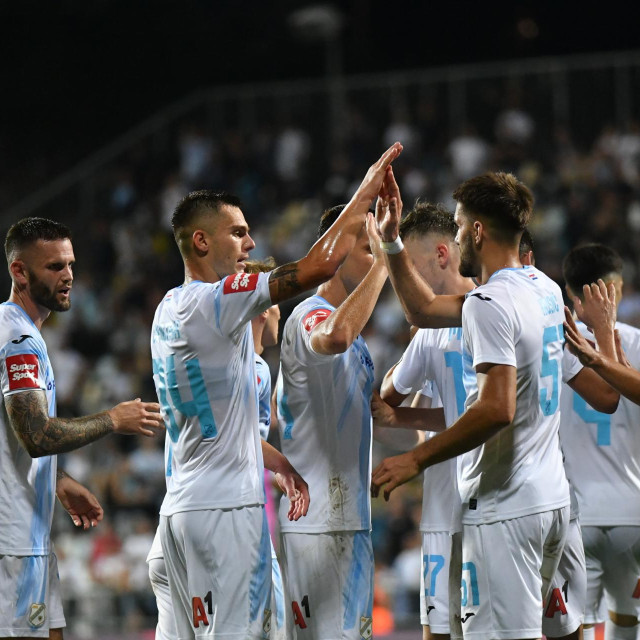 Igrači Rijeke slave pogodak