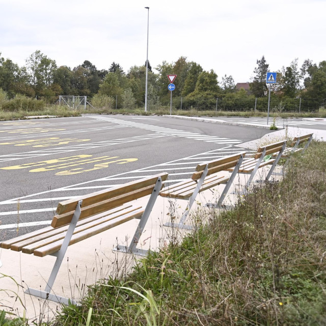 Odmorište Črnec - sjever koje nije u funkciji