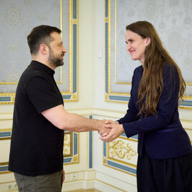 Oana Toiu, Volodimir Zelenski