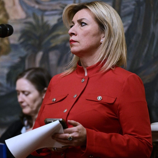 Marija Zaharova, glasnogovornica ruskog ministarstva vanjskih poslova