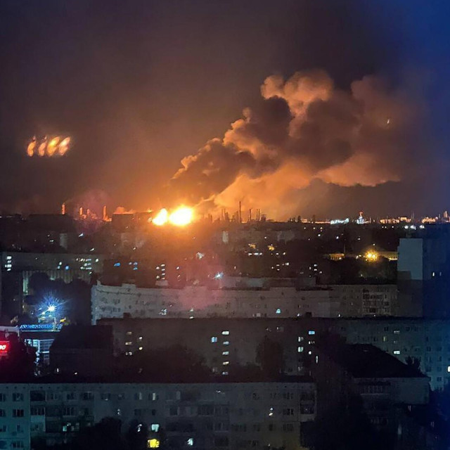 Napad na rusku rafineriju nafte