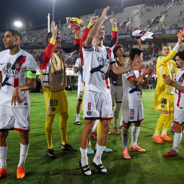 Slavlje Paris Saint-Germaina protiv Barcelone