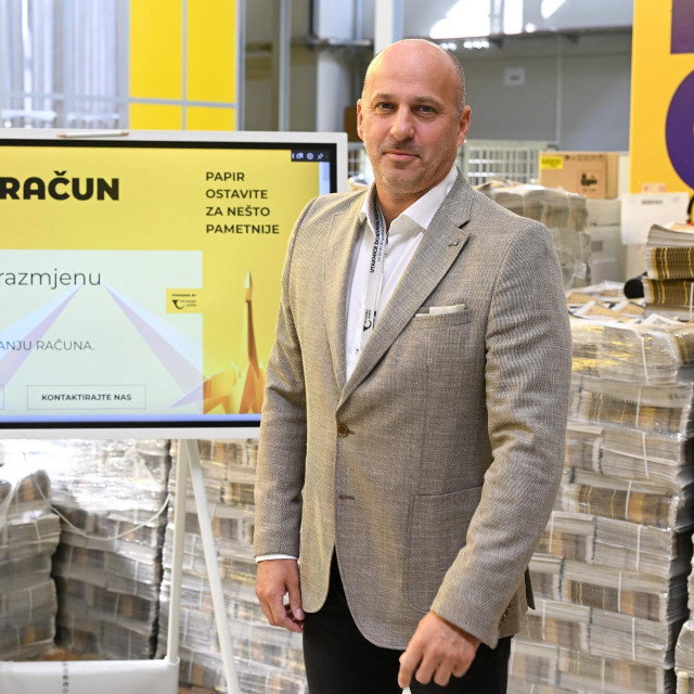 Predsjednik uprave Hrvatske poste Ivan Čulo prezentirao je Sveračun