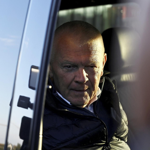Hrvoje Petrač snimljen nakon izlaska iz Remetinca