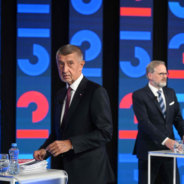 Andrej Babiš i Petr Fiala