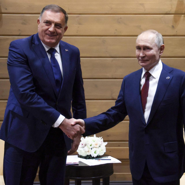 Milorad Dodik i Vladimir Putin