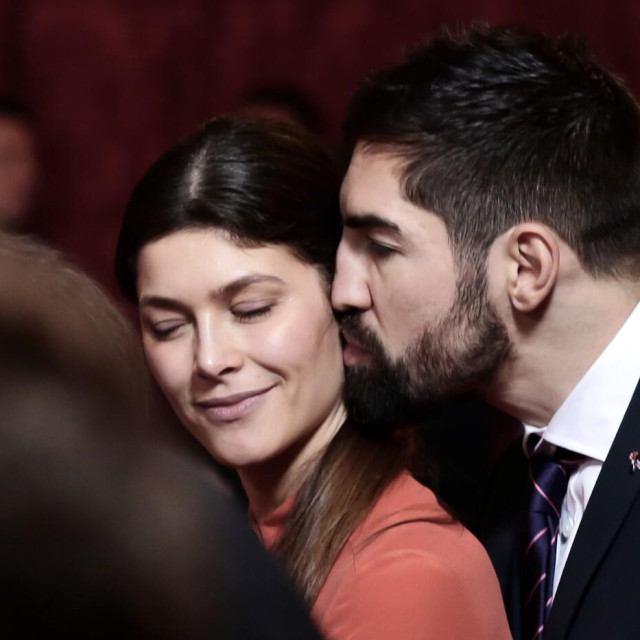 Nikola Karabatić i Géraldine Pillet