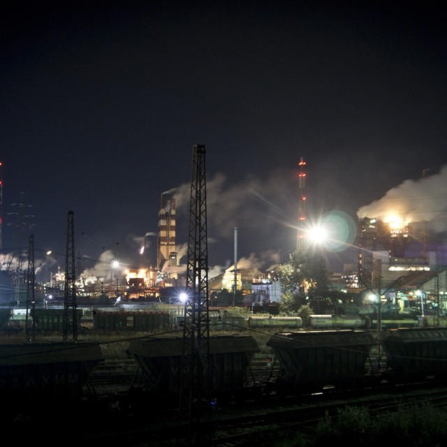 Kemijski pogon Azot, arhivska fotografija