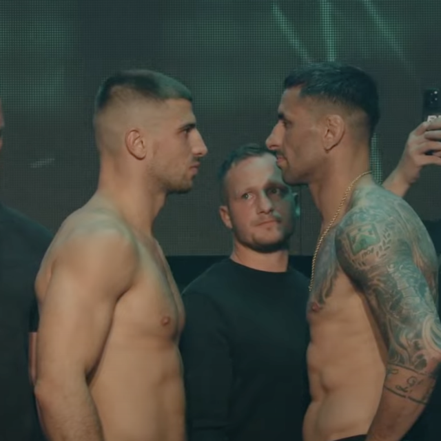 Jakob Nedoh (lijevo) vs. Lucas Alsina (lijevo)