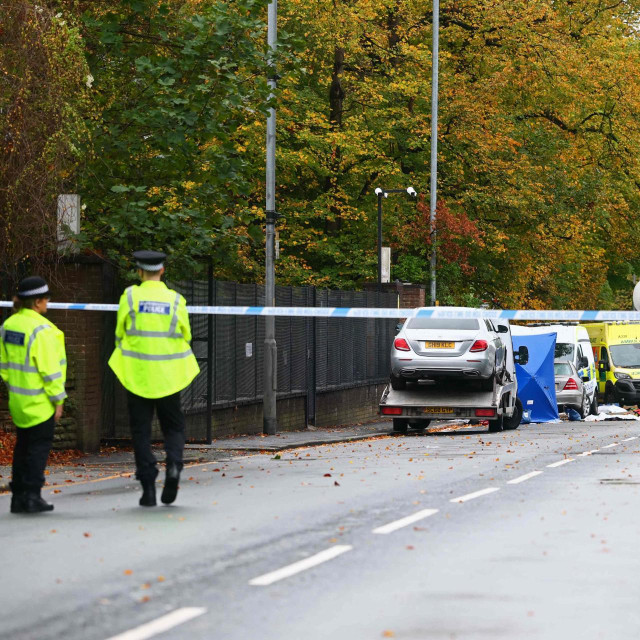 Policija na mjestu napada