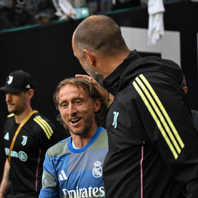 Luka Modrić i Igor Tudor
