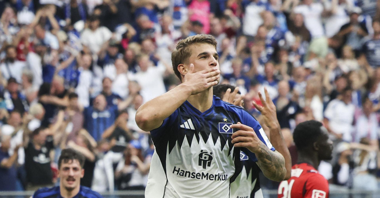 Luka Vušković blesti v zmagi HSV proti Mainzu