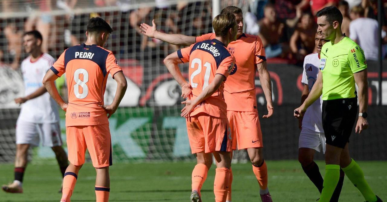 Barcelona doživela prvi poraz v španskem prvenstvu proti Sevilli