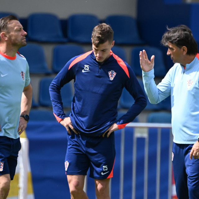 Zlatko Dalić i Luka Sučić